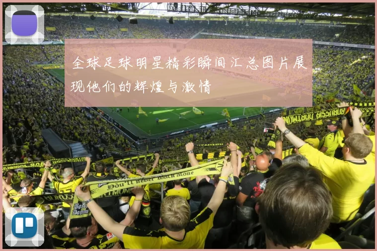 全球足球明星精彩瞬间汇总图片展现他们的辉煌与激情
