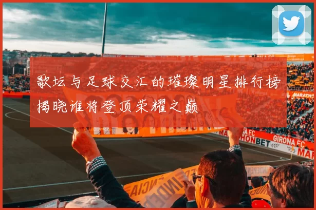 歌坛与足球交汇的璀璨明星排行榜揭晓谁将登顶荣耀之巅