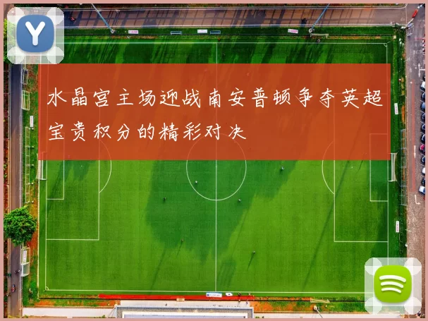 水晶宫主场迎战南安普顿争夺英超宝贵积分的精彩对决
